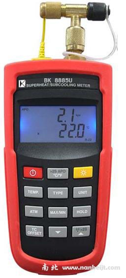 BK8885W空调用之过热、过冷压力计