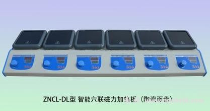 ZNCL-DL智能六联磁力加热板（陶瓷面板）